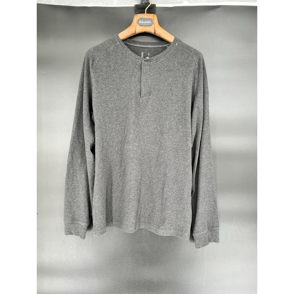 Arcteryx Sirrus Henley Dark Gray Long Sleeved Thermal Shirt Size Men's Large